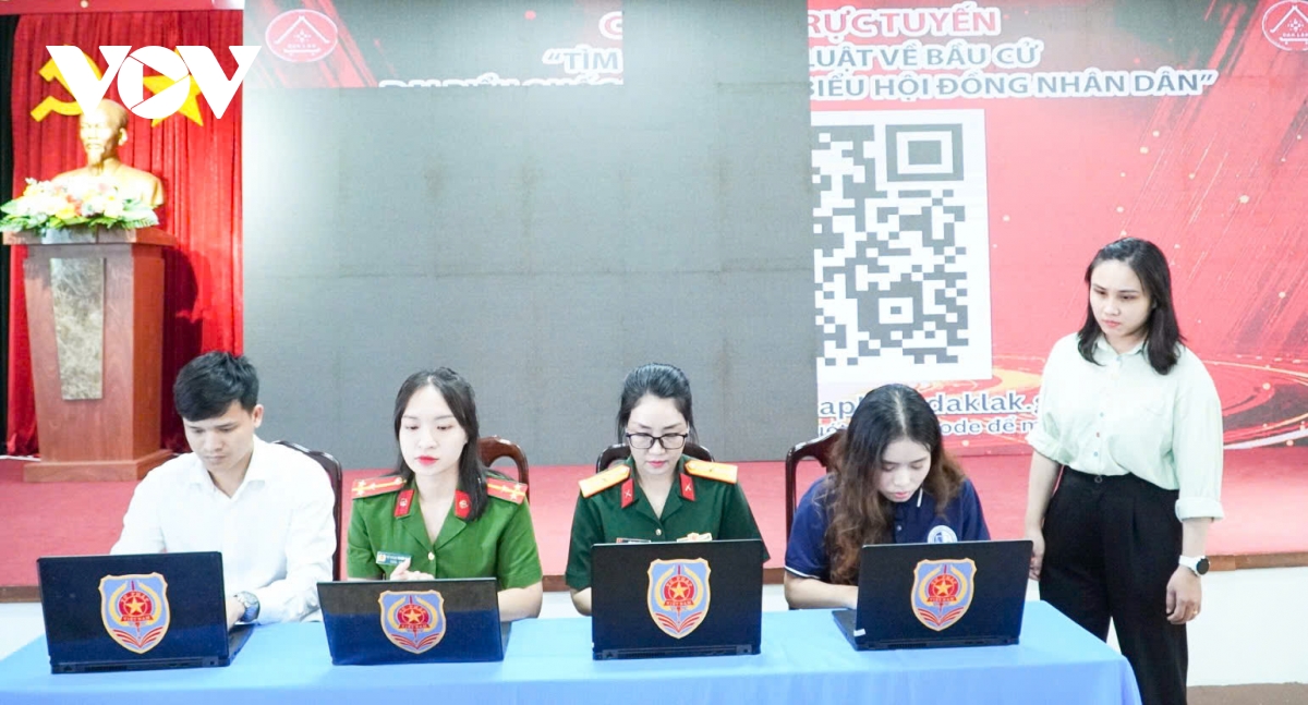 Đắk Lắk lan tỏa kiến thức pháp luật bầu cử qua cuộc thi trực tuyến